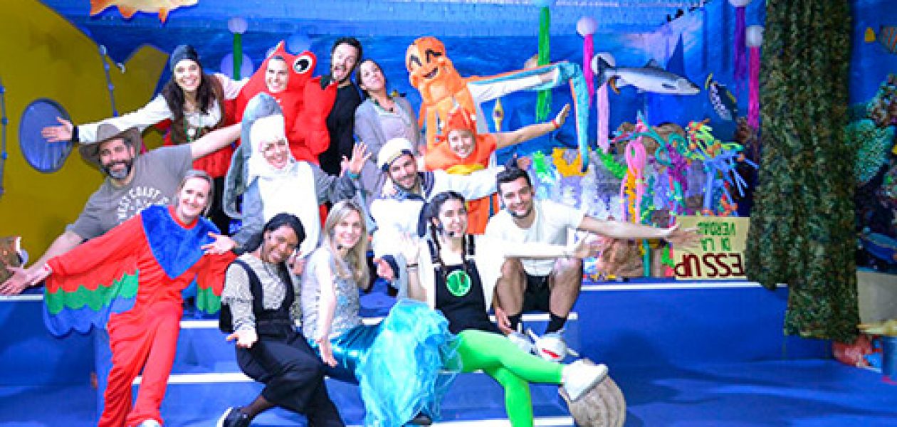 Preparados para cantar y bailar en el musical ‘Under the Sea’